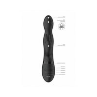 VIVE NIVA Rechargeable 360∞ Rotating Silicone Rabbit Vibrator Black