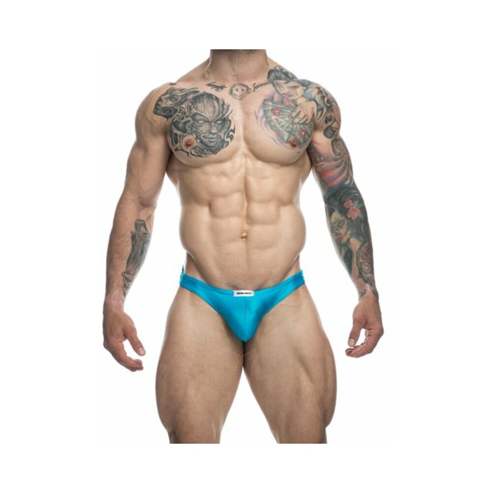 MaleBasics JUSTIN + SIMON Classic Bikini Turquoise S