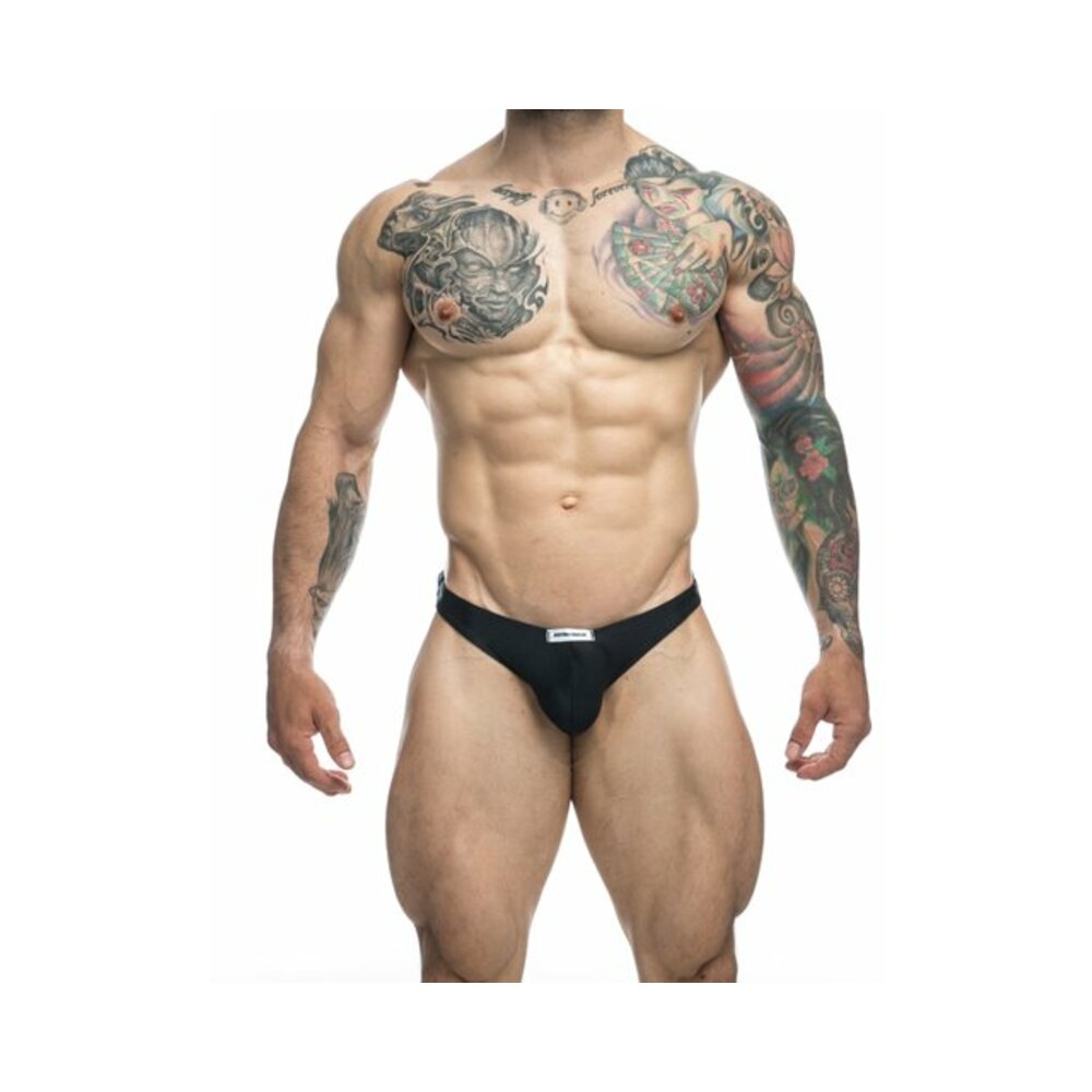 MaleBasics JUSTIN + SIMON Classic Tanga Black S