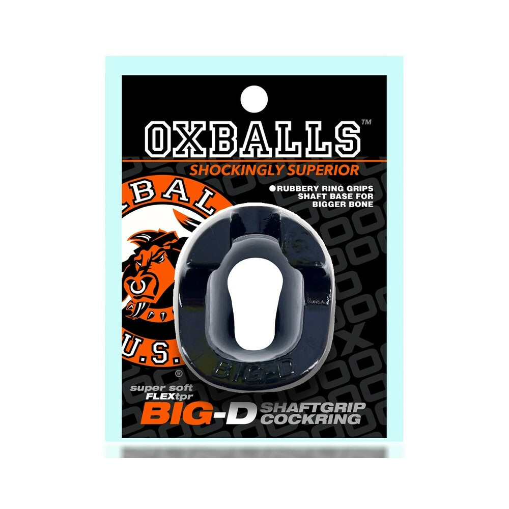 Oxballs Big-D Shaft Grip Cockring Black