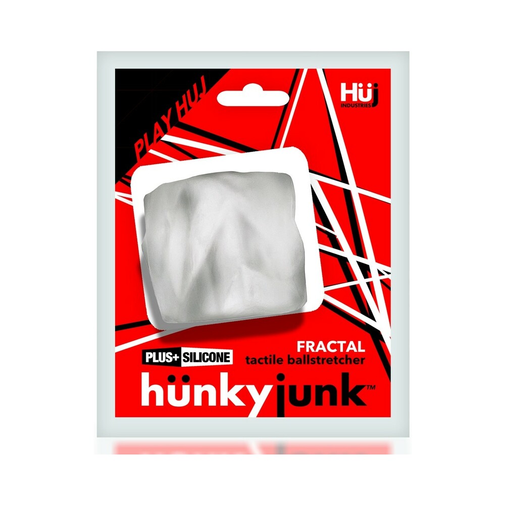 Hunkyjunk Fractal Tactile Ballstretcher Clear Ice