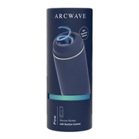 Arcwave Pow Silicone Stroker with Suction Control Blue