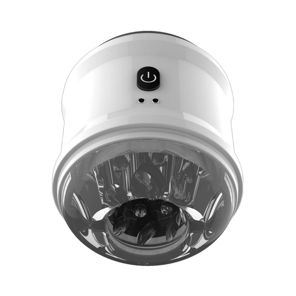 Nasstoys Dynamo Rechargeable Vibrating Masturbator Cylinder White