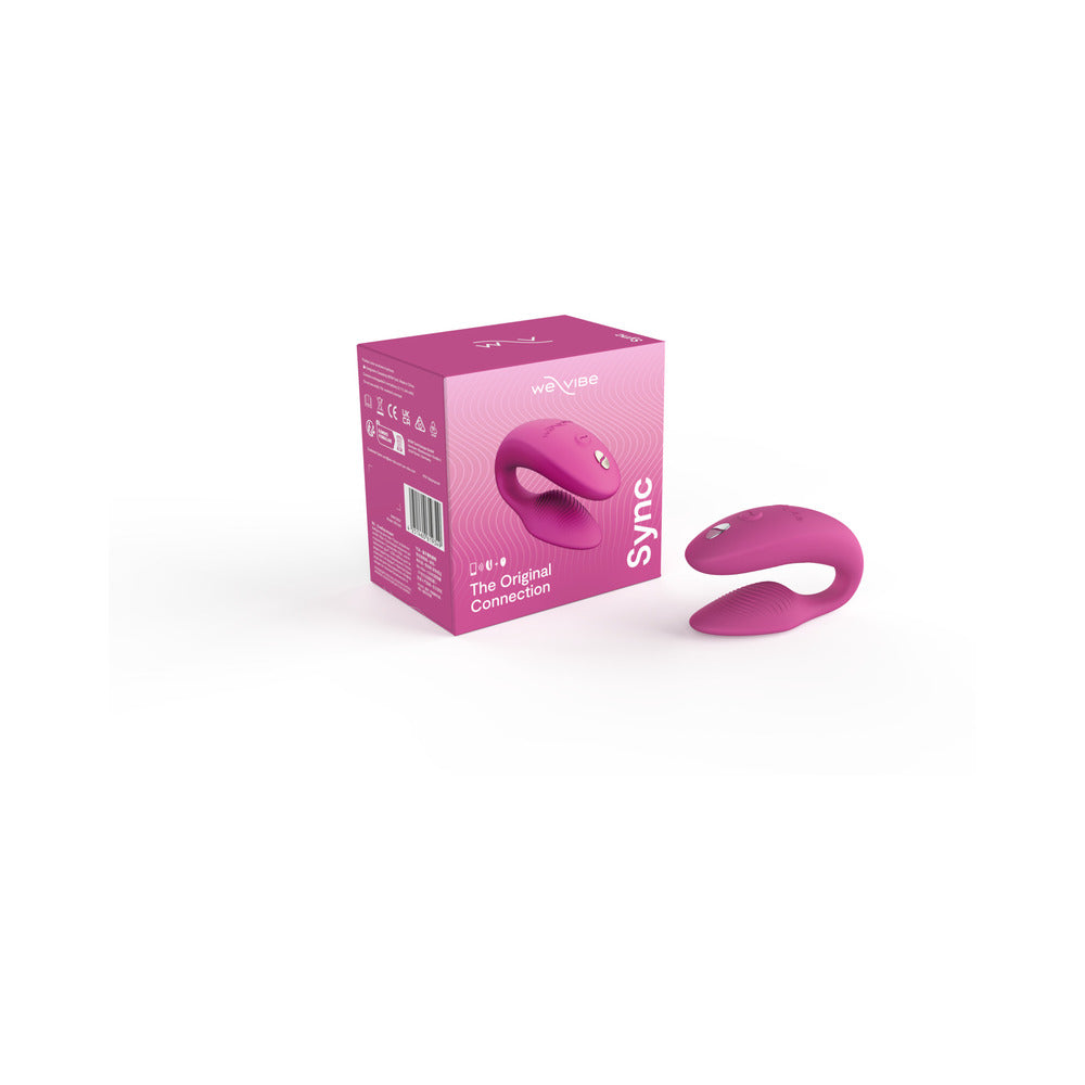 We-Vibe Sync Rechargeable Silicone Couples Vibrator Rose