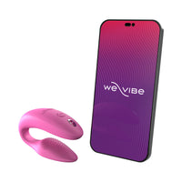 We-Vibe Sync Rechargeable Silicone Couples Vibrator Rose