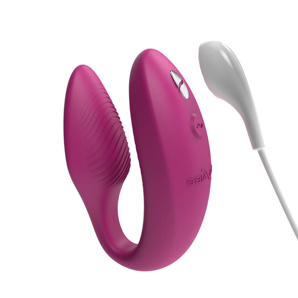 We-Vibe Sync Rechargeable Silicone Couples Vibrator Rose