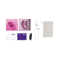 We-Vibe Sync Rechargeable Silicone Couples Vibrator Rose