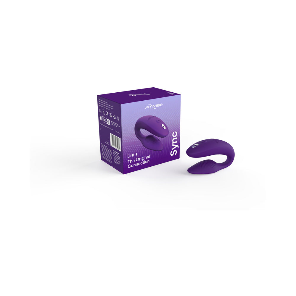 We-Vibe Sync Rechargeable Silicone Couples Vibrator Purple