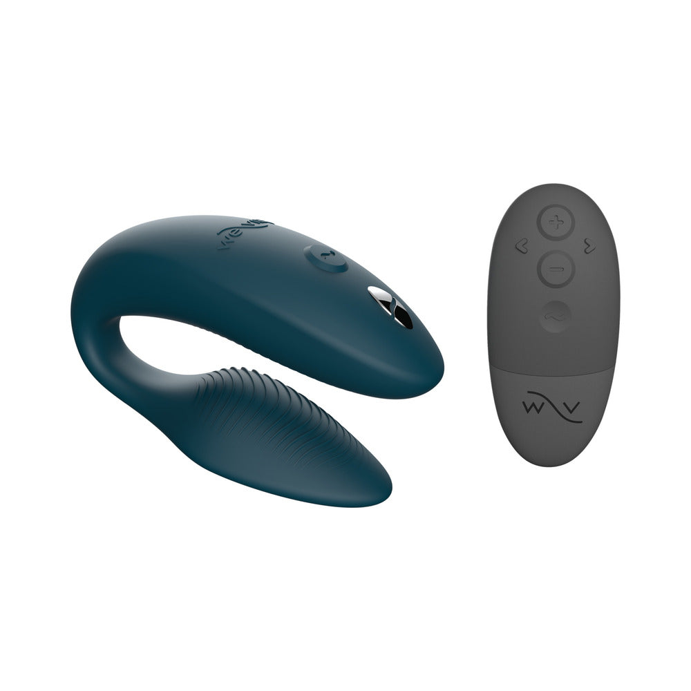 We-Vibe Sync Rechargeable Silicone Couples Vibrator Green Velvet