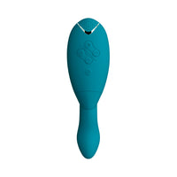 Womanizer Duo 2 Rechargeable Dual Stimulation Pleasure Air and G-Spot Vibrator Petrol