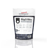 Screaming O Charged Big O Ritz Rechargeable Vibrating Silicone Cockring Black