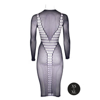 Shots Le Desir Shade Carme XI Dress with Turtleneck Black O/S