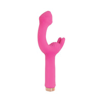 Nasstoys Mystique G-Spot Rechargeable Silicone Dual Stimulation Vibrator Pink