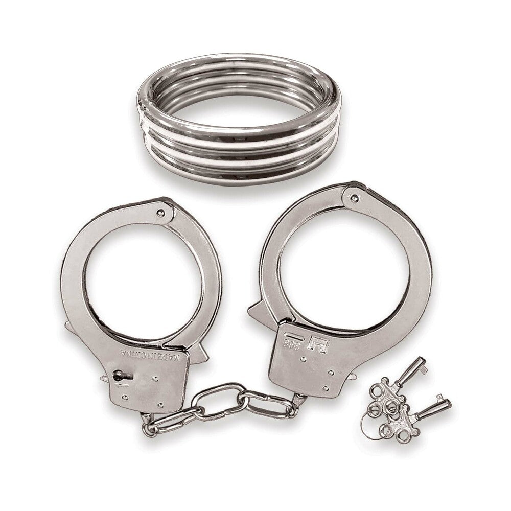 Nasstoys Dominant Submissive Collection Cockring & Handcuffs Set