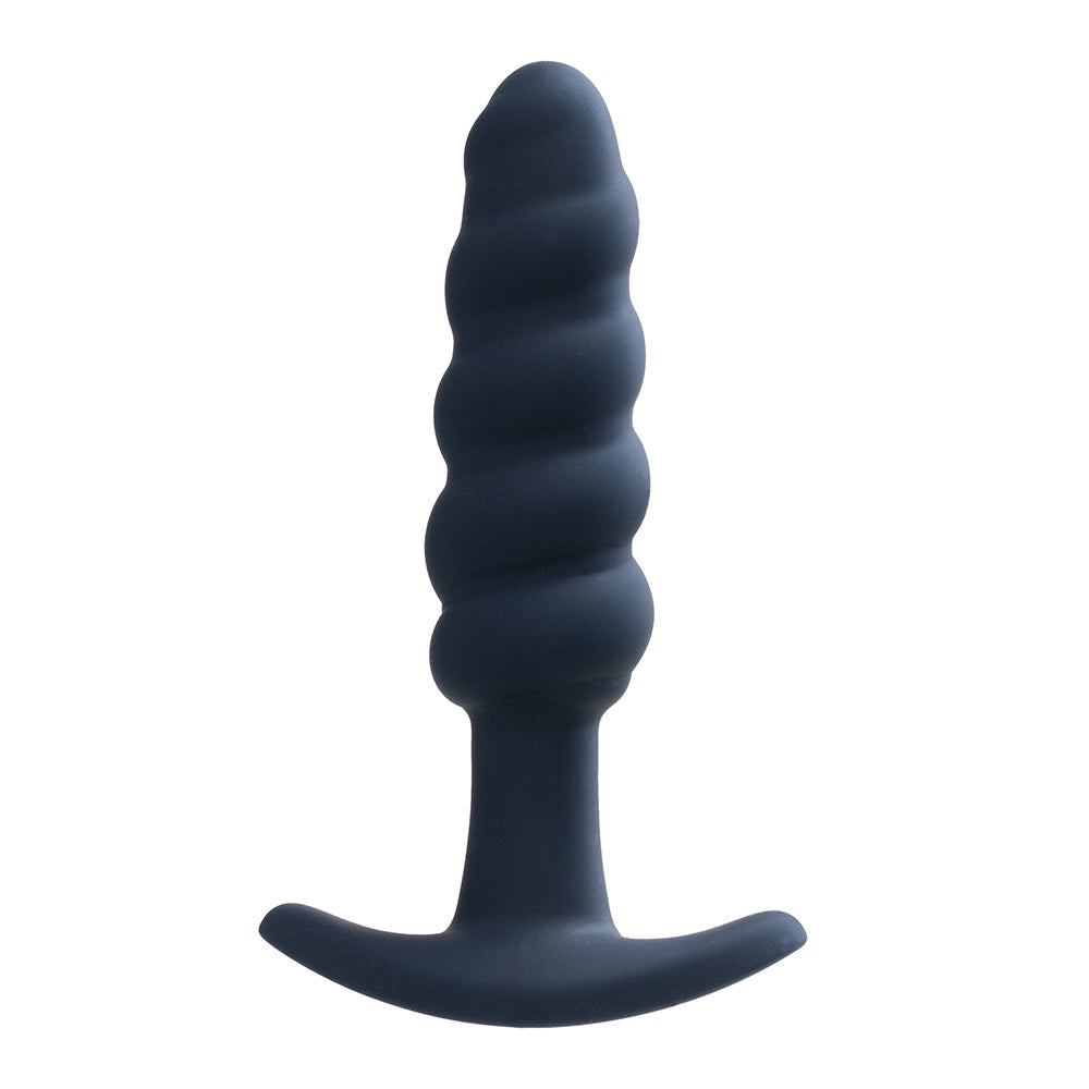 VeDO Twist Rechargeable Silicone Vibrating Anal Plug Black