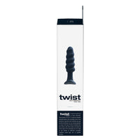 VeDO Twist Rechargeable Silicone Vibrating Anal Plug Black