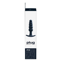 VeDO Plug Rechargeable Silicone Vibrating Anal Plug Black