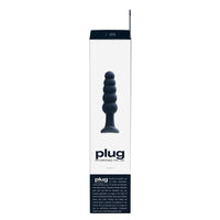 VeDO Plug Rechargeable Silicone Vibrating Anal Plug Black