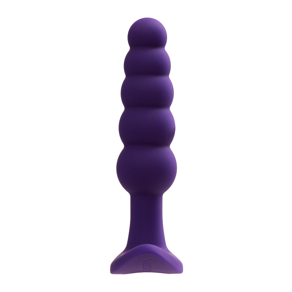 VeDO Plug Rechargeable Silicone Vibrating Anal Plug Purple