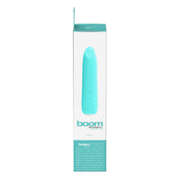 VeDO Boom Rechargeable Warming Silicone Slimline Vibrator Turquoise