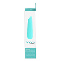 VeDO Boom Rechargeable Warming Silicone Slimline Vibrator Turquoise