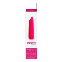 VeDO Boom Rechargeable Warming Silicone Slimline Vibrator Pink