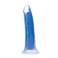 Lollicock Glow-in-the-Dark 7 in. Silicone Dildo Blue