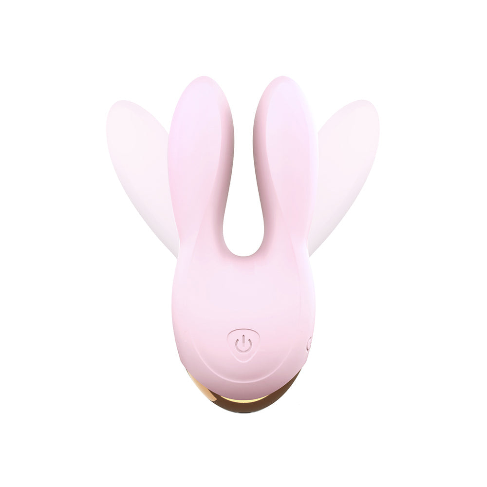 Love to Love Hear Me Rechargeable Silicone Flexible Ear Vibrator Baby Pink