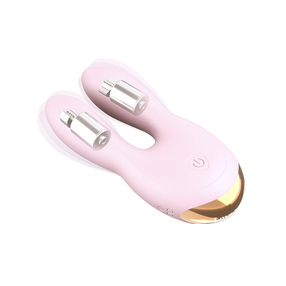 Love to Love Hear Me Rechargeable Silicone Flexible Ear Vibrator Baby Pink