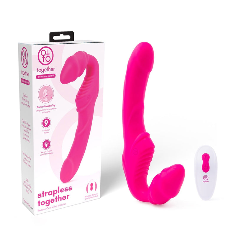 Together Strapless RC Vibrator Pink