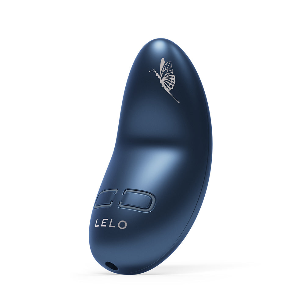 Lelo NEA 3 Mini Silicone Vibrator Alien Blue