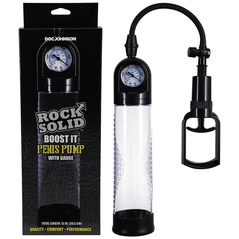 Rock Solid Boost It Pen Pump w/Gau Bk/Cl