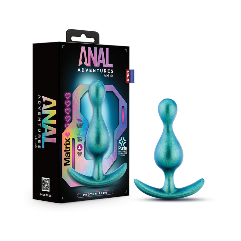 Anal Adventures Matrix Photon Plug Teal