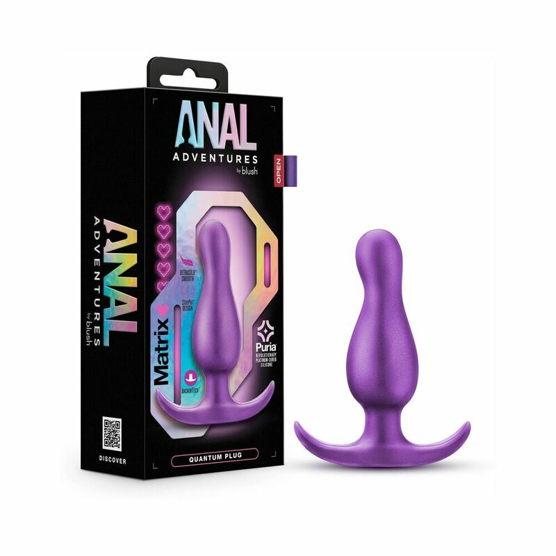 Anal Adventures Matrix Quantum Plug Purp