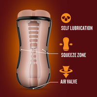 Loverboy The Cowboy Self-Lubricating Anal Stroker Beige