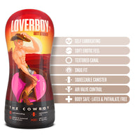 Loverboy The Cowboy Self-Lubricating Anal Stroker Beige
