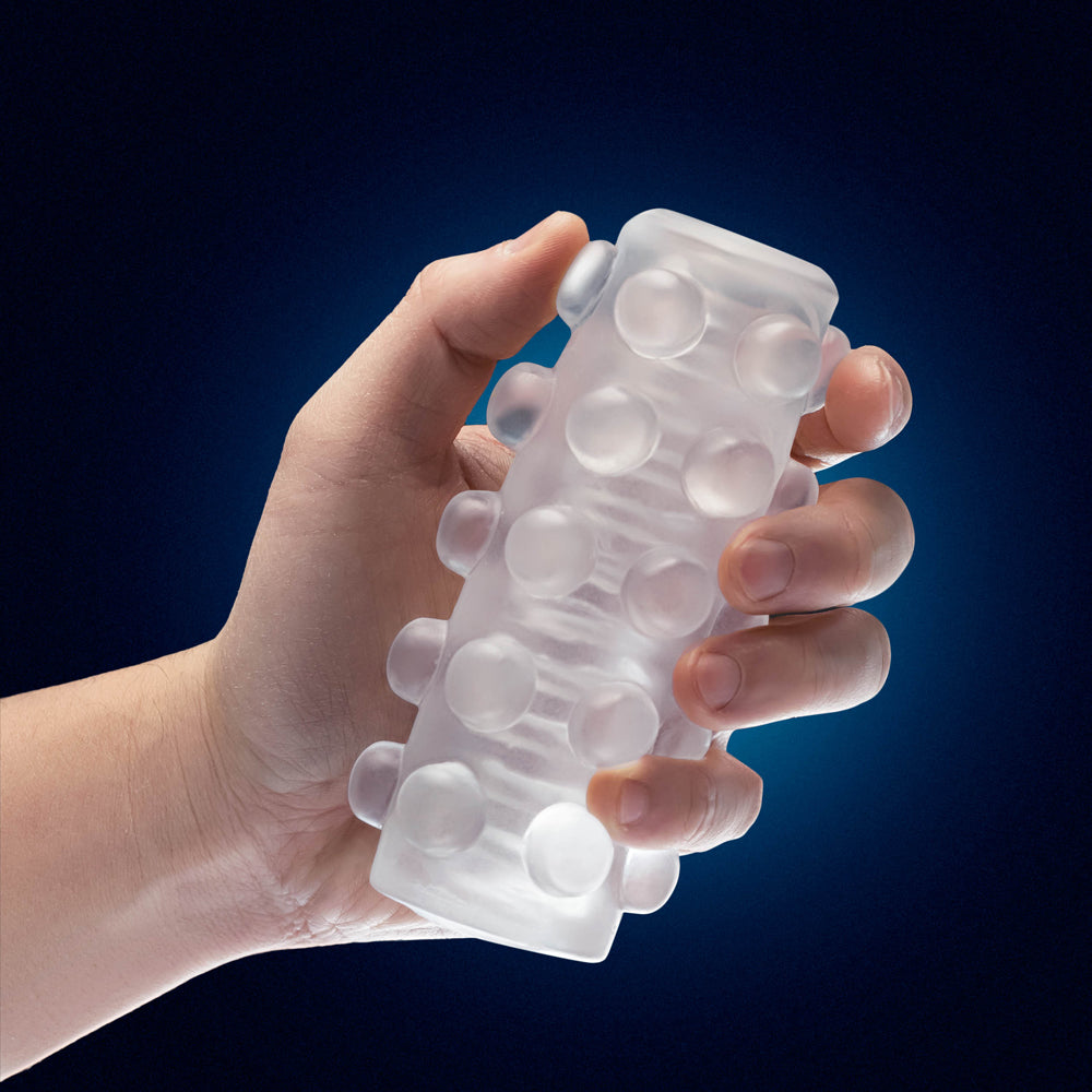 RIZE! Swich Glow in the Dark Self-Lubricating Stroker†Clear