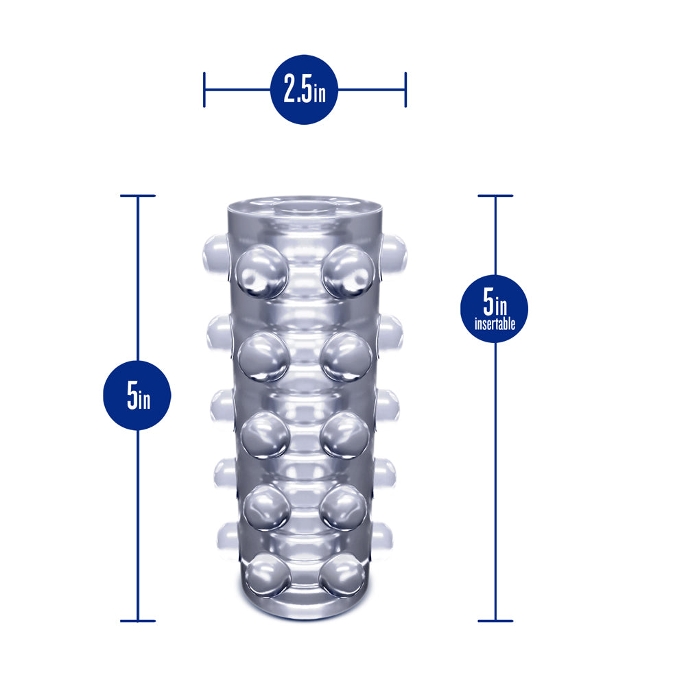 RIZE! Swich Glow in the Dark Self-Lubricating Stroker†Clear