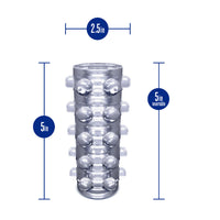 RIZE! Swich Glow in the Dark Self-Lubricating Stroker†Clear