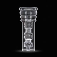 RIZE! Luz Glow in the Dark Self-Lubricating Stroker Clear