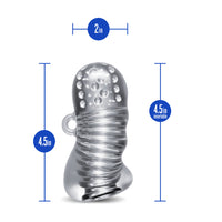 RIZE! Squeezy Ergonomic Stroker Clear