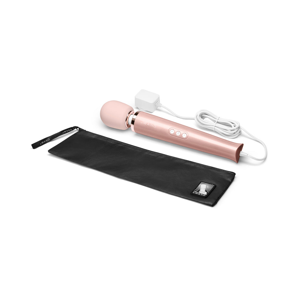 Le Wand Plugin Massager Rose Gold