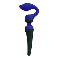 PalmPower PalmSensual Attachments 2-Piece Silicone Massager Heads Blue
