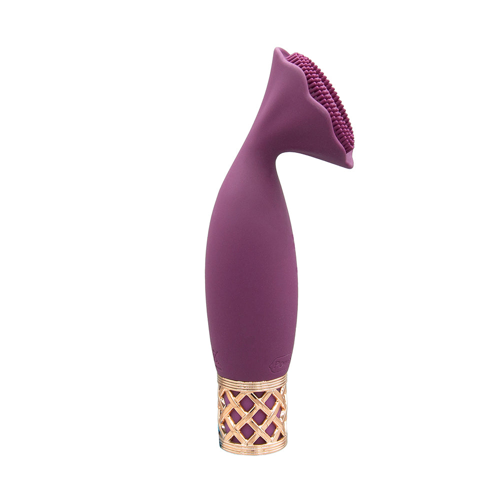 Pillow Talk Secrets Passion Rechargeable Silicone Clitoral Vibrator Wine