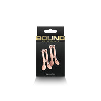 Bound Nipple Clamps C1 Rose Gold