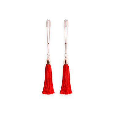 Bound Nipple Clamps T1 Red