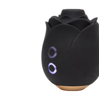 Fifty Shades of Grey Hearts and Flowers Suction Rose Black