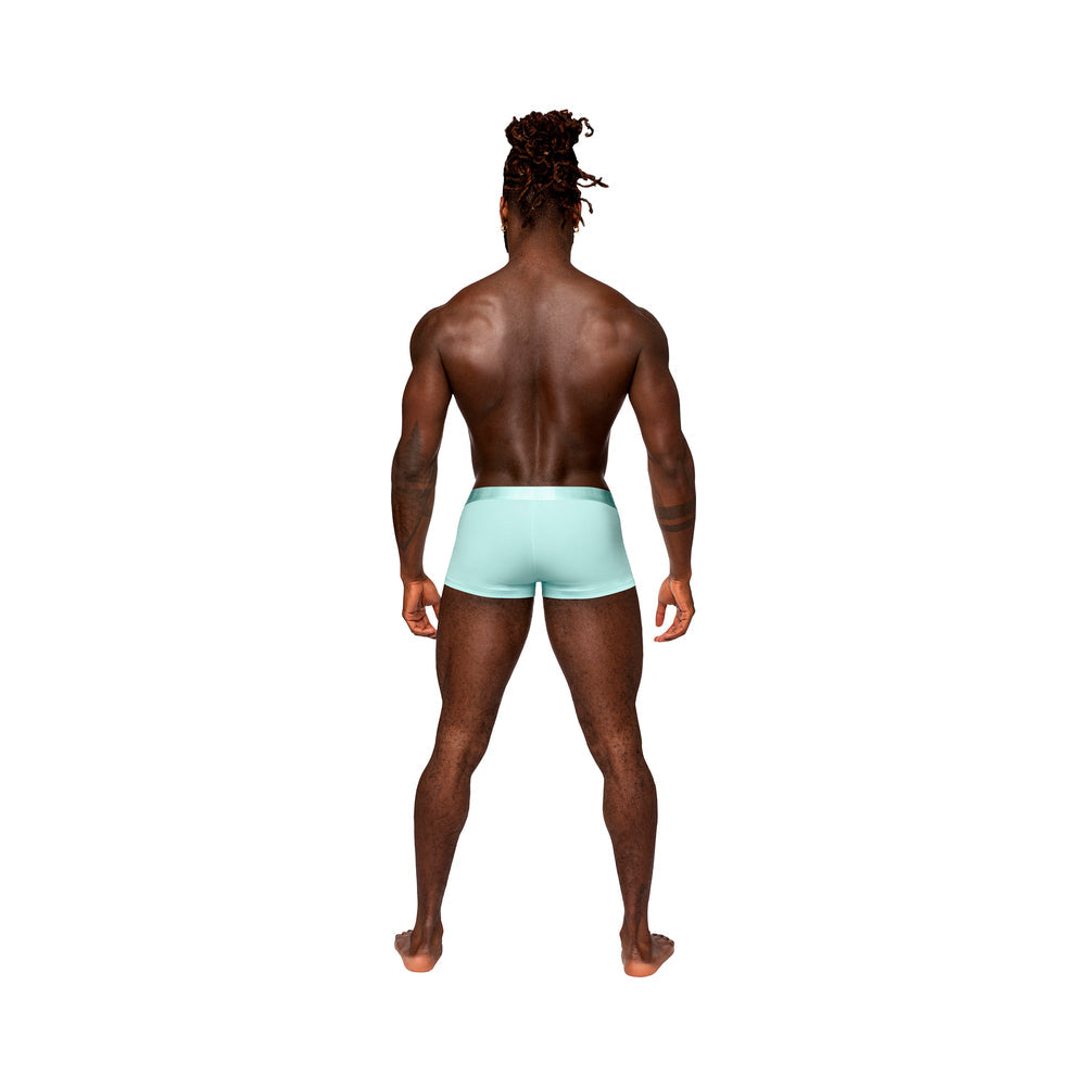 Male Power Easy Breezy Mini Short Sleeve Aqua M