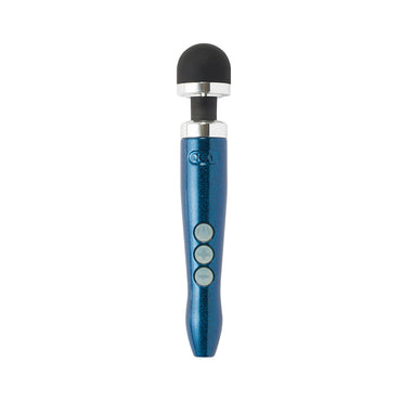 Doxy Die Cast 3R Rechargeable Compact Wand Vibrator Blue Flame