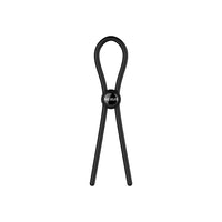 Nexus Forge Adjustable Silicone Lasso Cockring Black